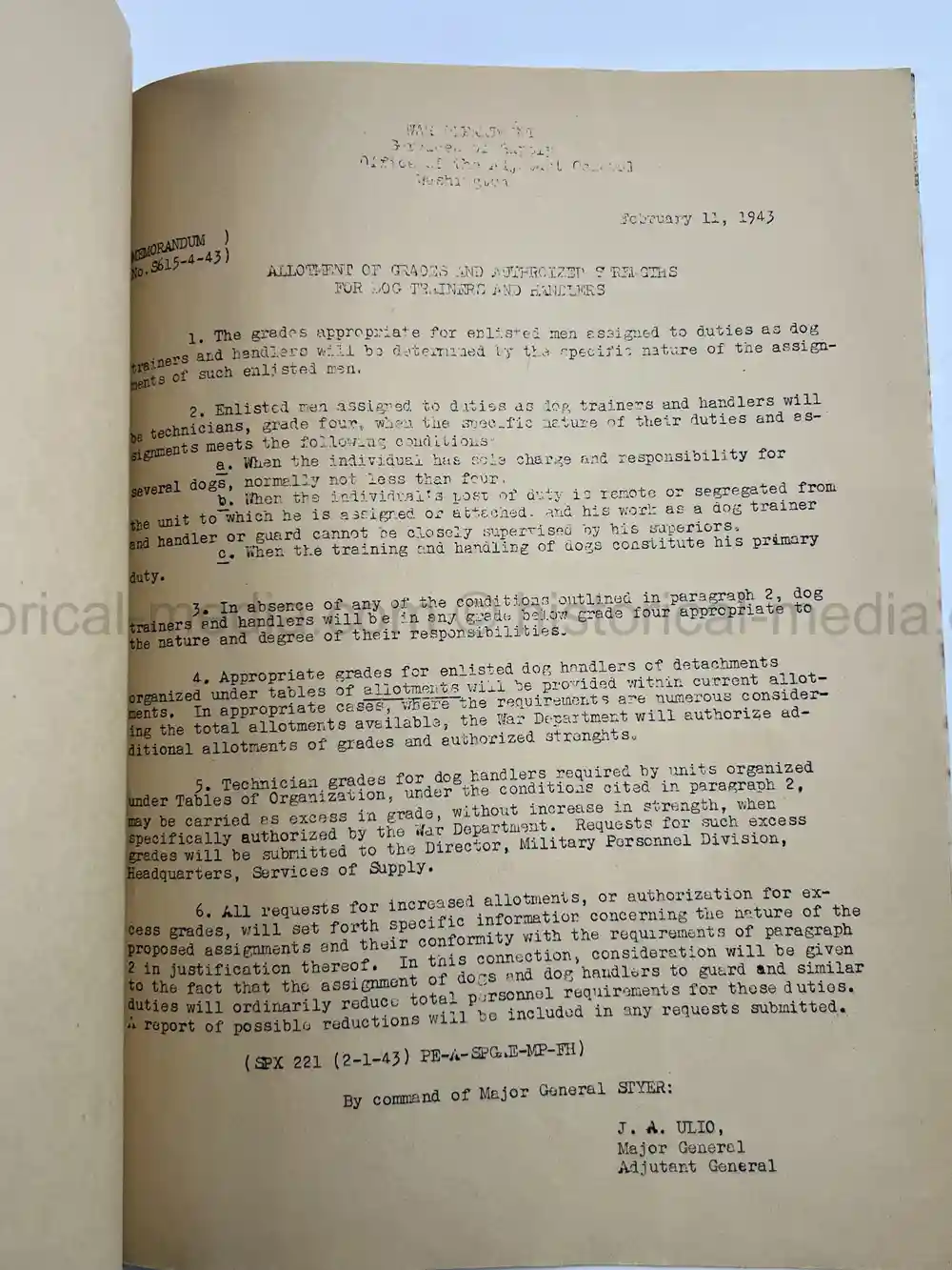 US WWII COAST GUARD WAR DOGS PHOTO, MANUAL AND DOCUMENT ARCHIVE - RARE!