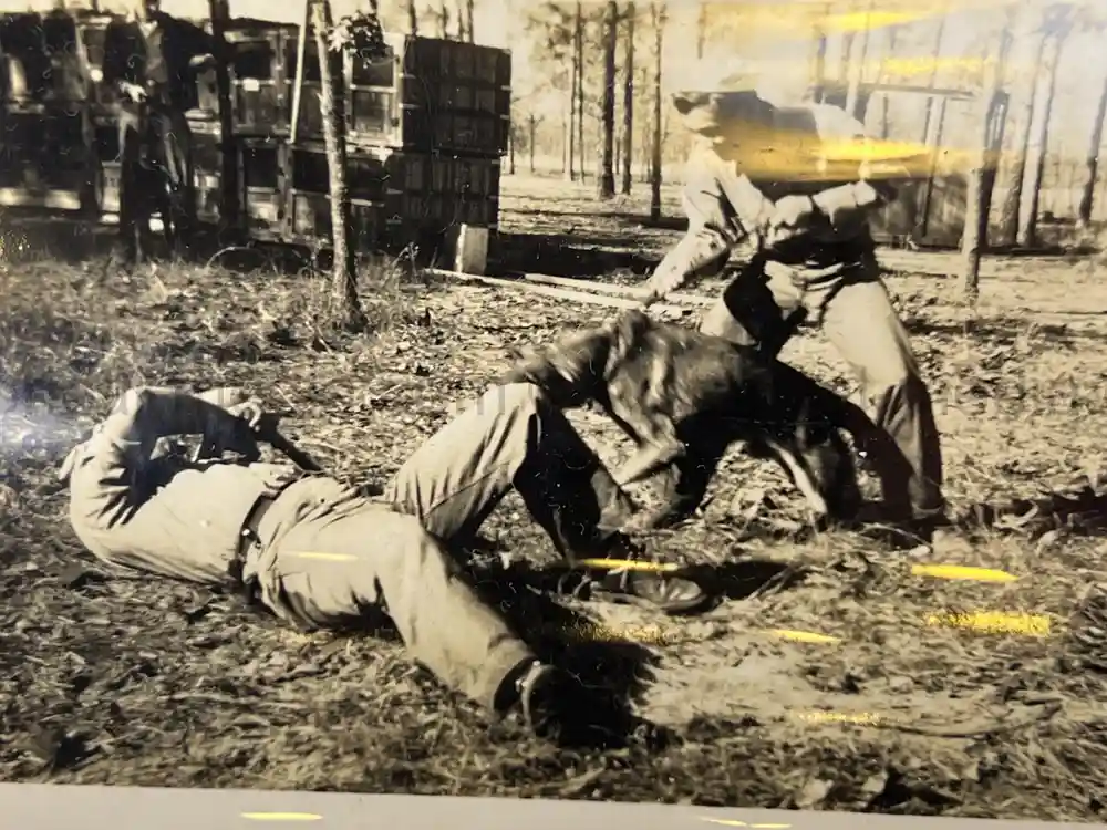 US WWII COAST GUARD WAR DOGS PHOTO, MANUAL AND DOCUMENT ARCHIVE - RARE!