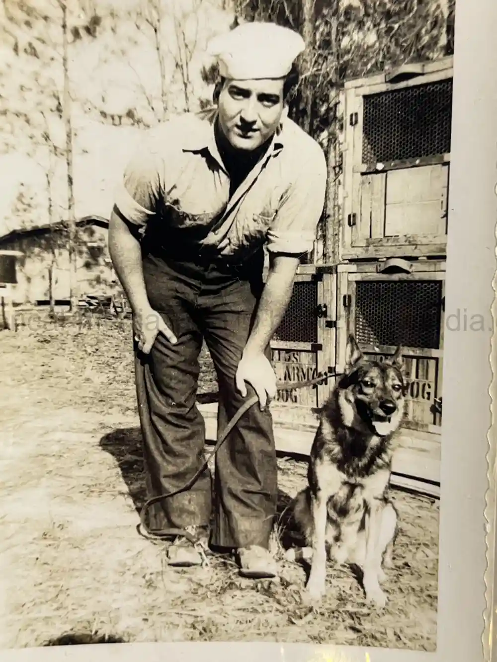 US WWII COAST GUARD WAR DOGS PHOTO, MANUAL AND DOCUMENT ARCHIVE - RARE!