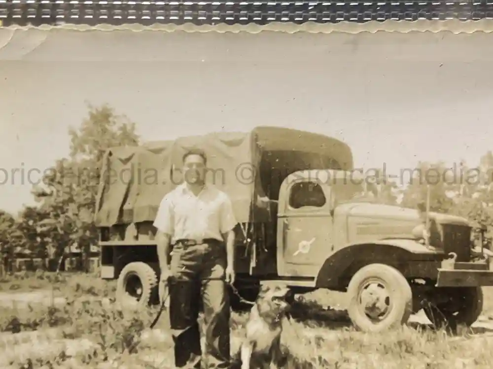 US WWII COAST GUARD WAR DOGS PHOTO, MANUAL AND DOCUMENT ARCHIVE - RARE!