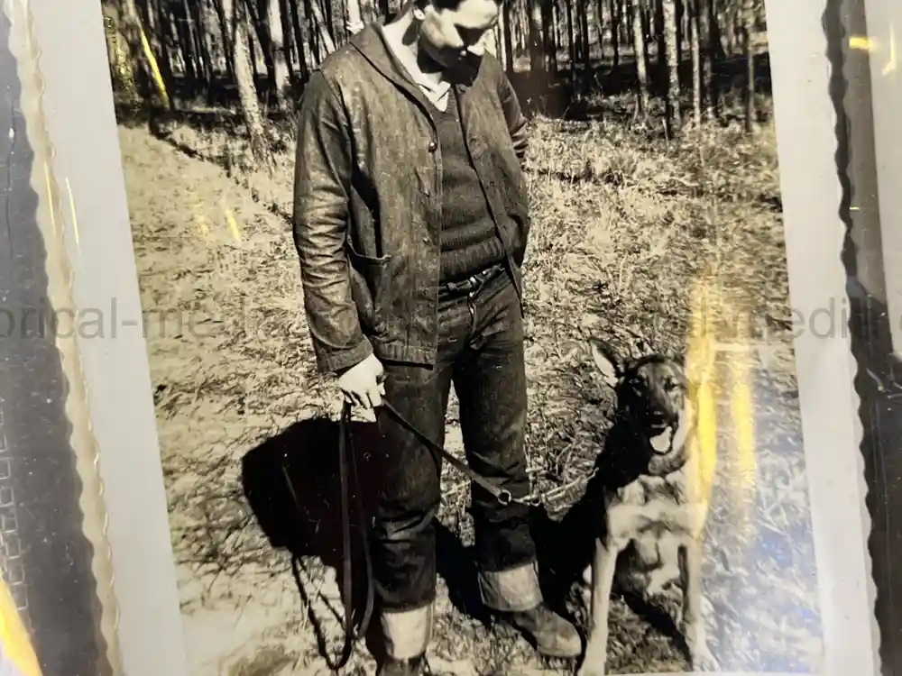 US WWII COAST GUARD WAR DOGS PHOTO, MANUAL AND DOCUMENT ARCHIVE - RARE!