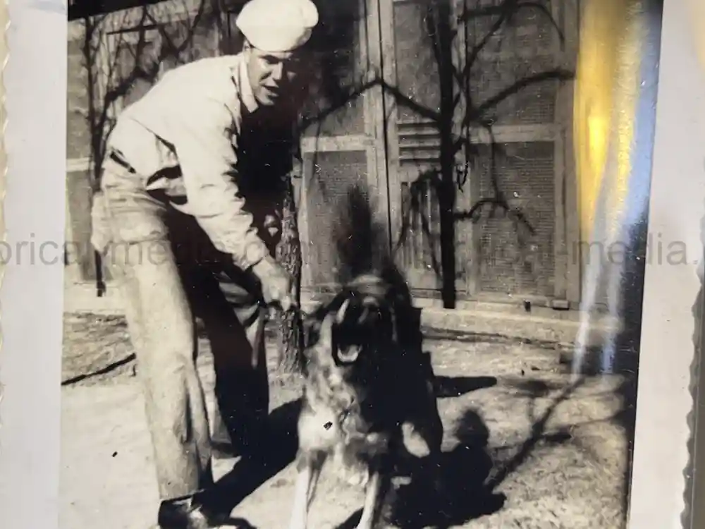 US WWII COAST GUARD WAR DOGS PHOTO, MANUAL AND DOCUMENT ARCHIVE - RARE!