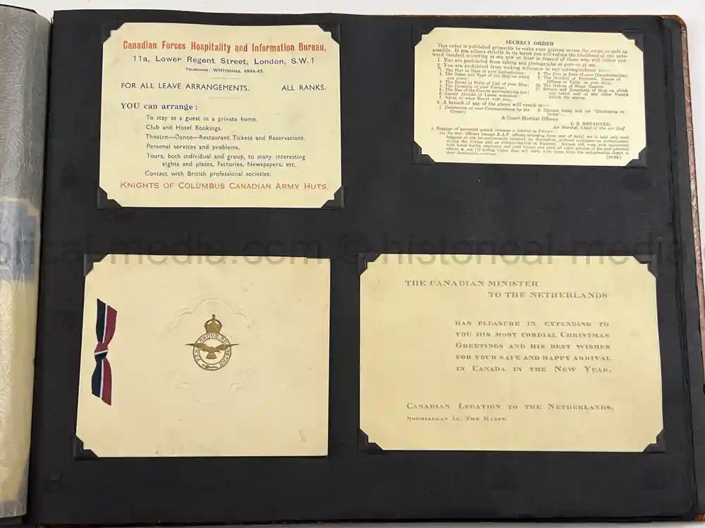 WWII RCAF PHOTO ALBUM