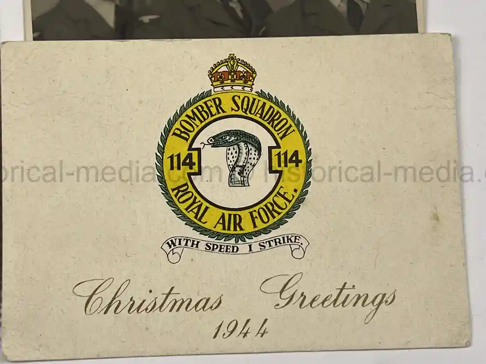 WWII RAF DIARY, INSIGNIA & DOCUMENT GROUPING - 114 BOMBER SQUADRON WWII RAF DIARY, INSIGNIA & DOCUMENT GROUPING - 114 BOMBER SQUADRON WWII RAF DIARY, INSIGNIA & DOCUMENT GROUPING - 114 BOMBER SQUADRON WWII RAF DIARY, INSIGNIA & DOCUMENT GROUPING - 114 BOMBER SQUADRON WWII RAF DIARY, INSIGNIA & DOCUMENT GROUPING - 114 BOMBER SQUADRON WWII RAF DIARY, INSIGNIA & DOCUMENT GROUPING - 114 BOMBER SQUADRON WWII RAF DIARY, INSIGNIA & DOCUMENT GROUPING - 114 BOMBER SQUADRON WWII RAF DIARY, INSIGNIA & DOCUMENT GROUPING - 114 BOMBER SQUADRON