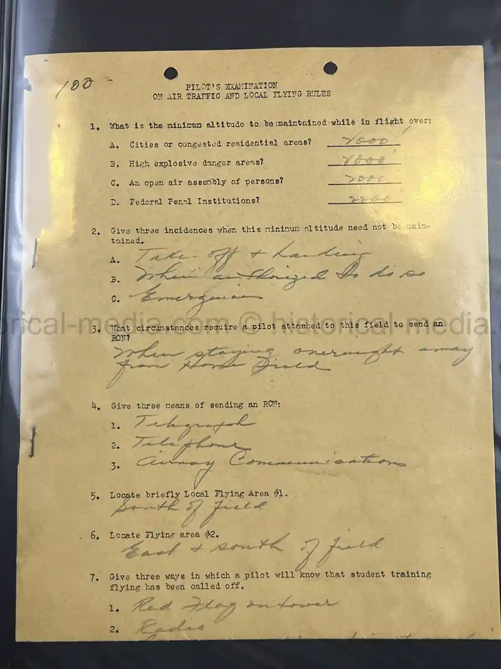 ULTRA RARE WWII WASP FEMALE PILOT DOCUMENT GROUPING - CLASS 43-W-6
