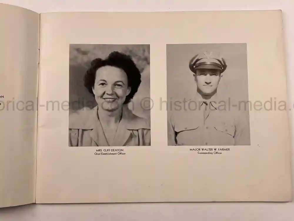 US WWII ULTRA RARE FIRST WASP CLASS YEARBOOK - 43-W-1,2,3