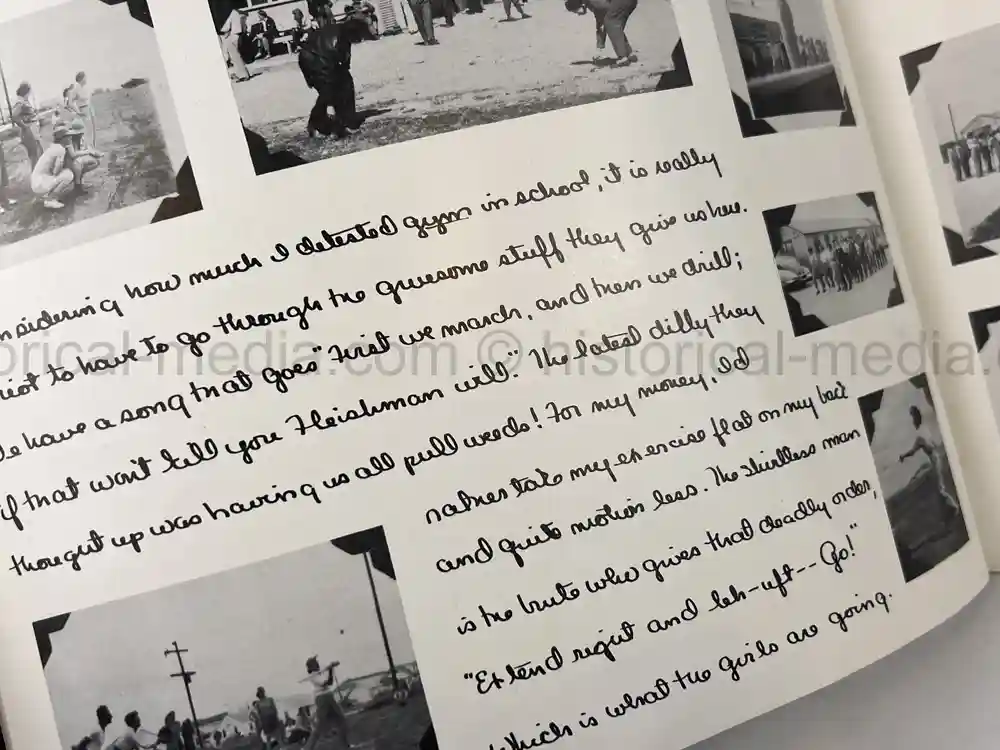 US WWII ULTRA RARE FIRST WASP CLASS YEARBOOK - 43-W-1,2,3