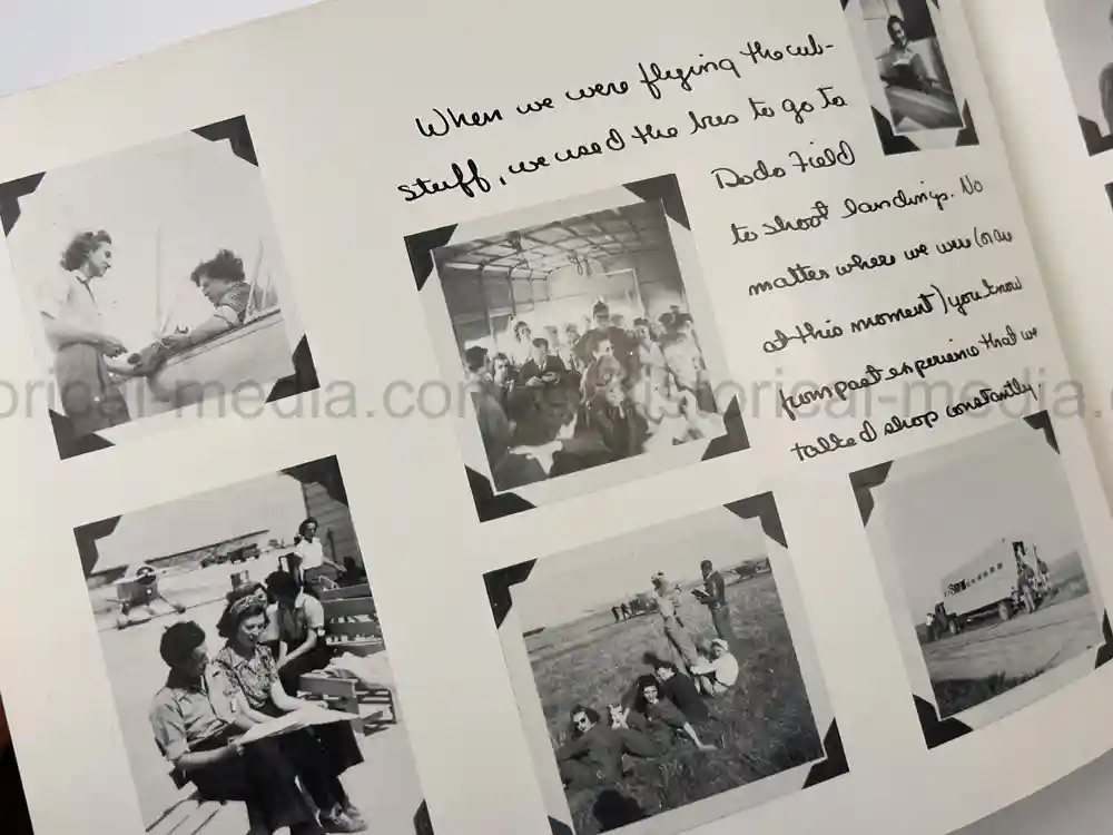 US WWII ULTRA RARE FIRST WASP CLASS YEARBOOK - 43-W-1,2,3