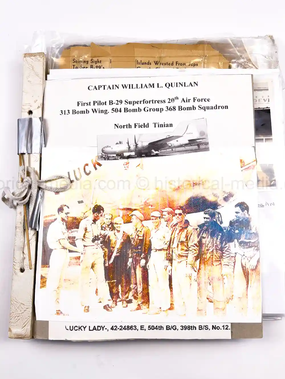 WWII USAAF PHOTO ALBUM - B-29 PILOT - 504TH BOMB GROUP WWII USAAF PHOTO ALBUM - B-29 PILOT - 504TH BOMB GROUP WWII USAAF PHOTO ALBUM - B-29 PILOT - 504TH BOMB GROUP