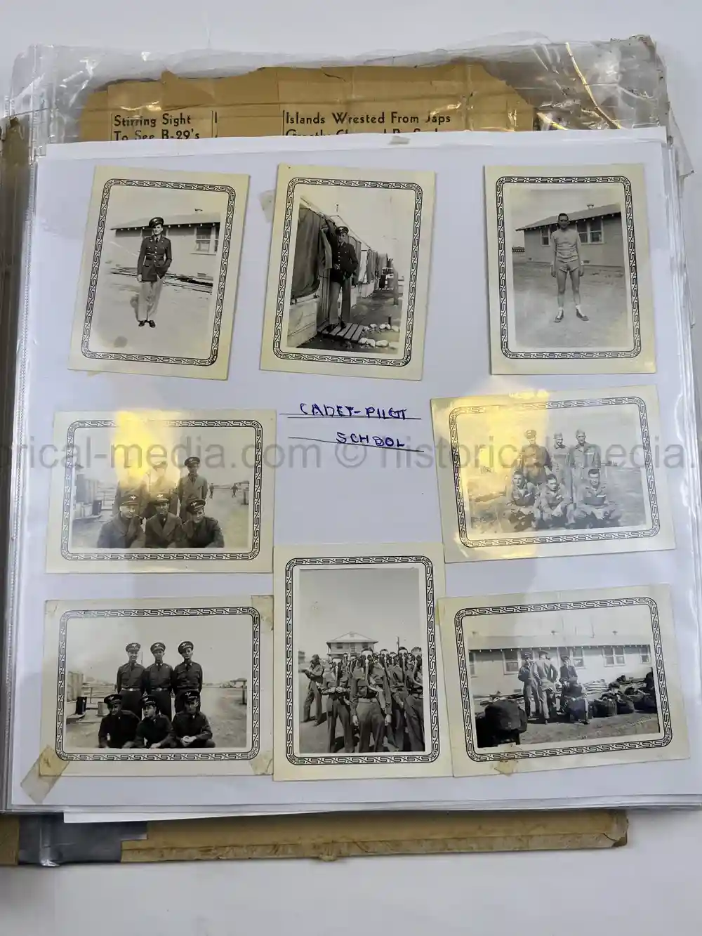 WWII USAAF PHOTO ALBUM - B-29 PILOT - 504TH BOMB GROUP WWII USAAF PHOTO ALBUM - B-29 PILOT - 504TH BOMB GROUP WWII USAAF PHOTO ALBUM - B-29 PILOT - 504TH BOMB GROUP