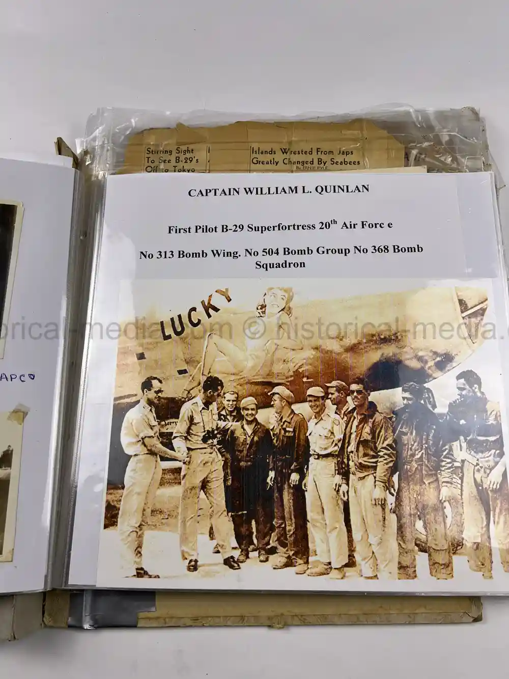 WWII USAAF PHOTO ALBUM - B-29 PILOT - 504TH BOMB GROUP WWII USAAF PHOTO ALBUM - B-29 PILOT - 504TH BOMB GROUP WWII USAAF PHOTO ALBUM - B-29 PILOT - 504TH BOMB GROUP