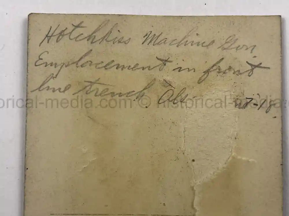 US WWII PHOTO GROUPING - 32ND DIVISION - ALSACE 1918 - SNIPER PHOTO +