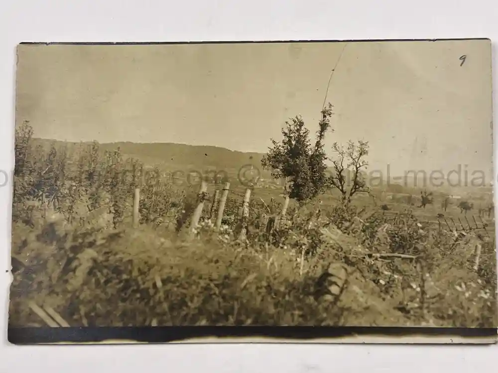 US WWII PHOTO GROUPING - 32ND DIVISION - ALSACE 1918 - SNIPER PHOTO +