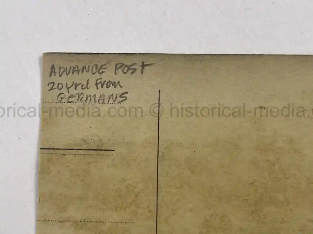 US WWII PHOTO GROUPING - 32ND DIVISION - ALSACE 1918 - SNIPER PHOTO +