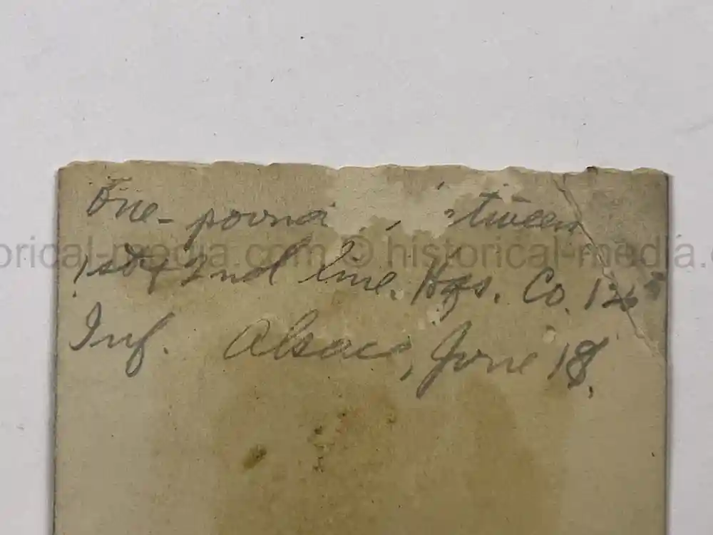 US WWII PHOTO GROUPING - 32ND DIVISION - ALSACE 1918 - SNIPER PHOTO +