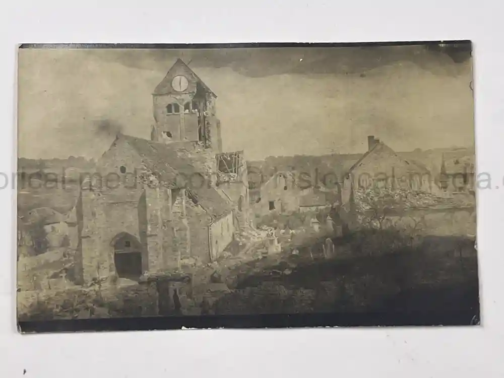 US WWII PHOTO GROUPING - 32ND DIVISION - ALSACE 1918 - SNIPER PHOTO +