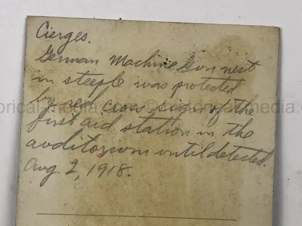 US WWII PHOTO GROUPING - 32ND DIVISION - ALSACE 1918 - SNIPER PHOTO +