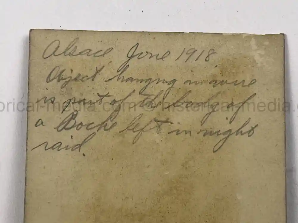 US WWII PHOTO GROUPING - 32ND DIVISION - ALSACE 1918 - SNIPER PHOTO +