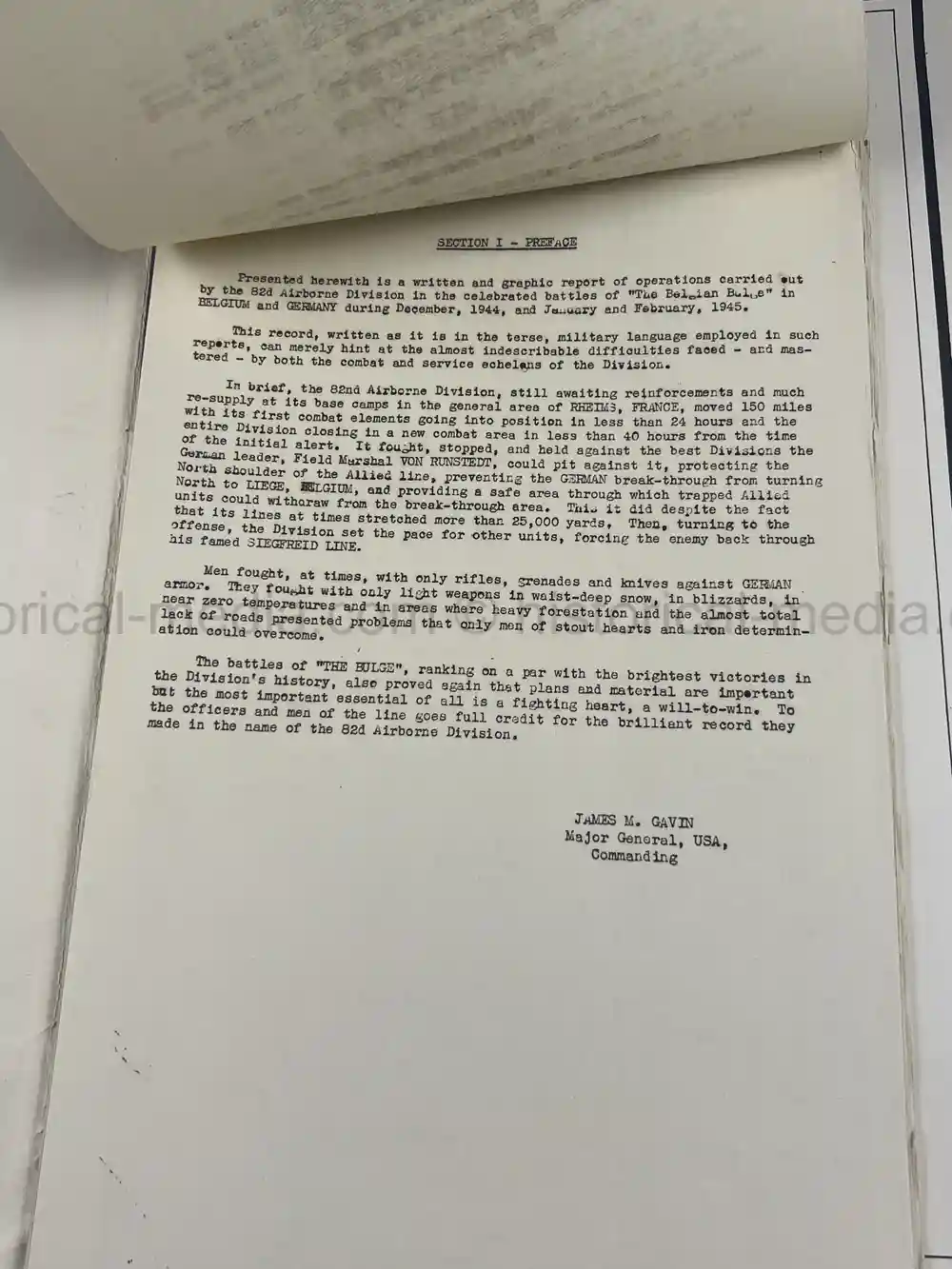 WWII 82ND AIRBORNE COMPLETE 