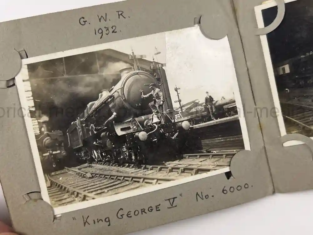 BRITISH INTER-WAR YEAR TRAIN PHOTO ALBUM BRITISH INTER-WAR YEAR TRAIN PHOTO ALBUM