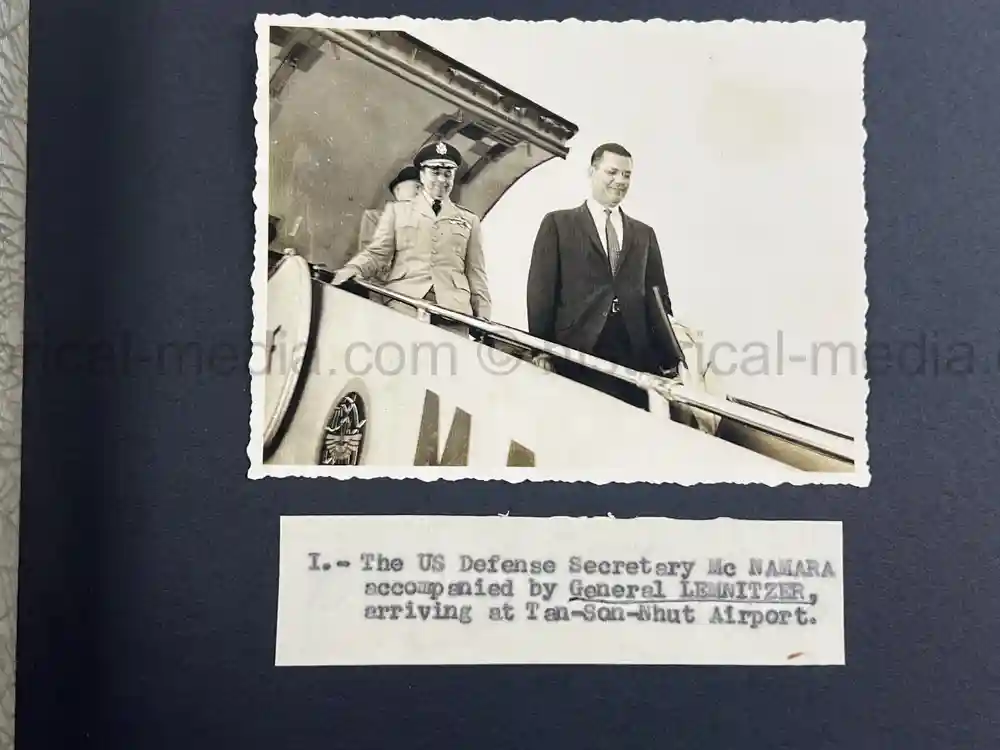 VIETNAM PRESENTATION ALBUM TO SECRETARY OF DEFENSE MCNAMARA - 1962