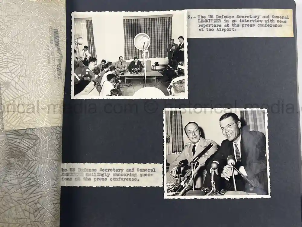 VIETNAM PRESENTATION ALBUM TO SECRETARY OF DEFENSE MCNAMARA - 1962