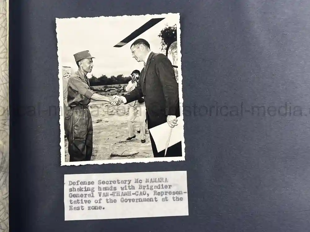 VIETNAM PRESENTATION ALBUM TO SECRETARY OF DEFENSE MCNAMARA - 1962