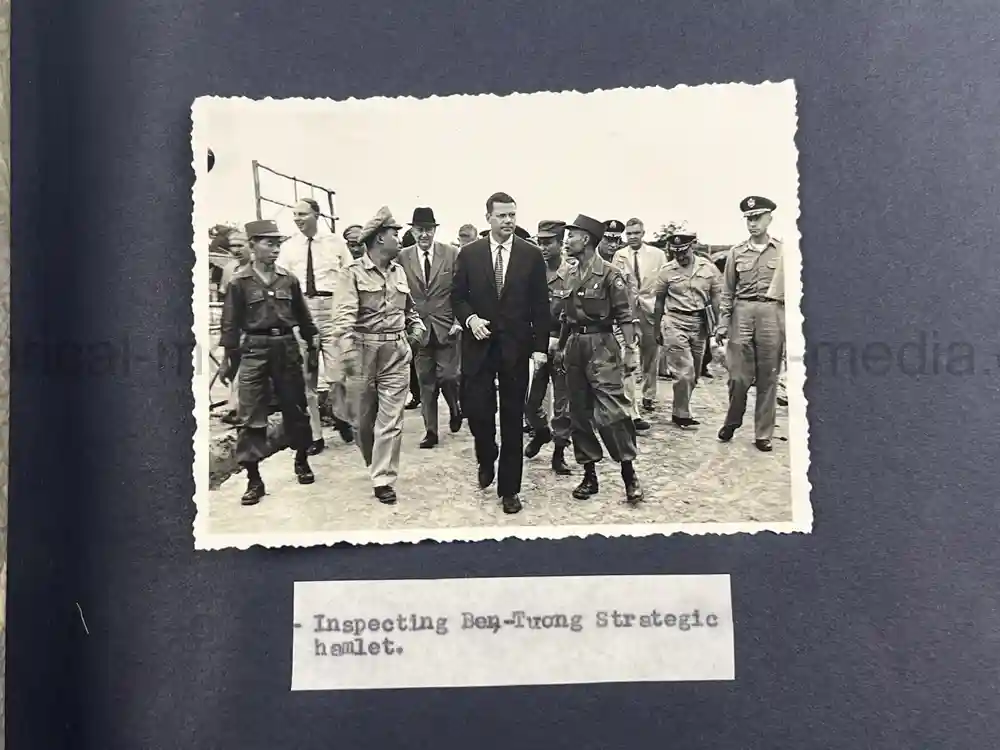 VIETNAM PRESENTATION ALBUM TO SECRETARY OF DEFENSE MCNAMARA - 1962