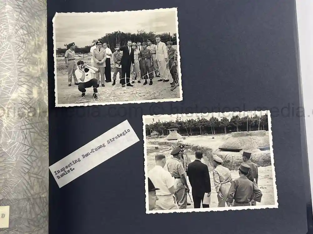 VIETNAM PRESENTATION ALBUM TO SECRETARY OF DEFENSE MCNAMARA - 1962