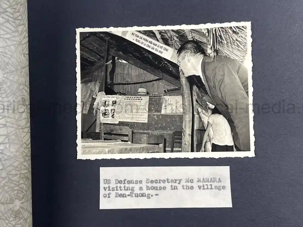 VIETNAM PRESENTATION ALBUM TO SECRETARY OF DEFENSE MCNAMARA - 1962