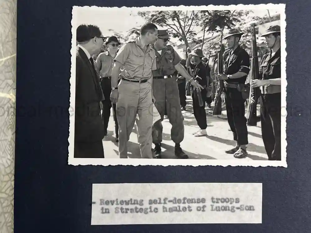 VIETNAM PRESENTATION ALBUM TO SECRETARY OF DEFENSE MCNAMARA - 1962