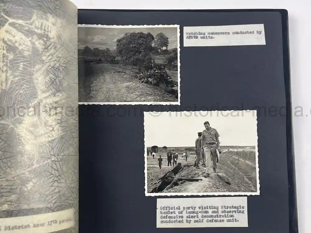 VIETNAM PRESENTATION ALBUM TO SECRETARY OF DEFENSE MCNAMARA - 1962