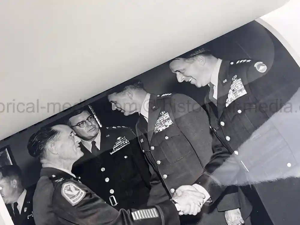 GENERAL MAXWELL TAYLOR PRESENTATION PHOTO ALBUM - JAPAN VISIT 1957