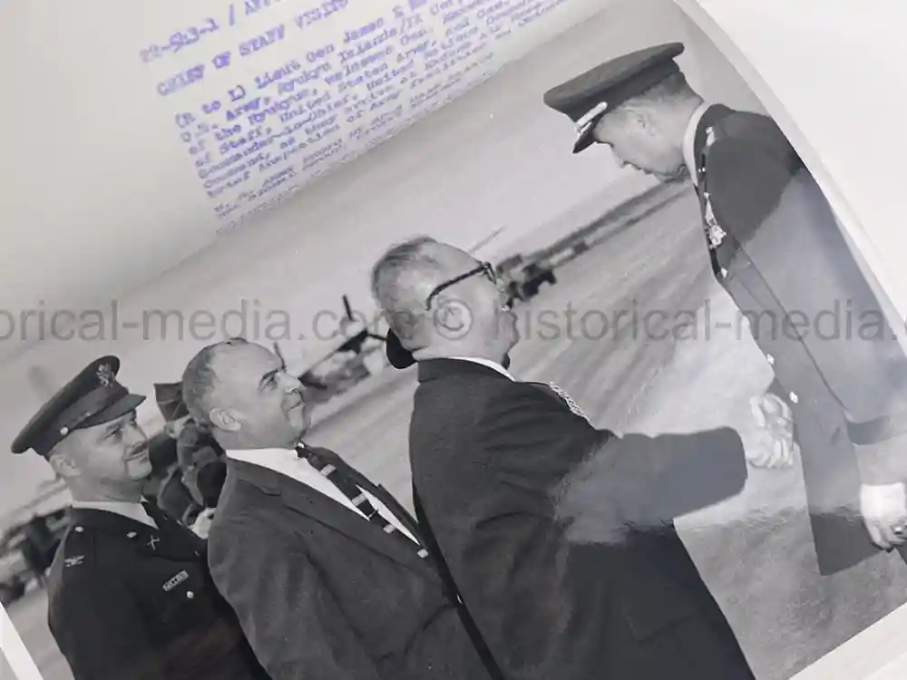 GENERAL MAXWELL TAYLOR PRESENTATION PHOTO ALBUM - JAPAN VISIT 1957