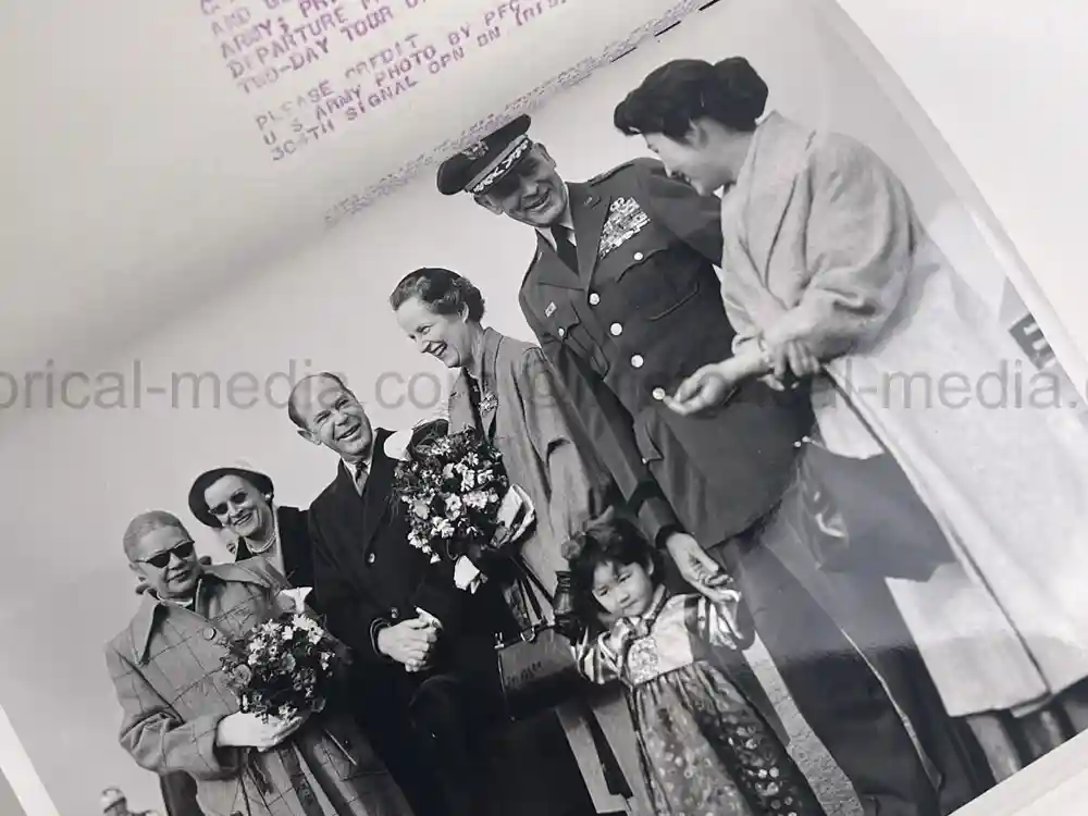 GENERAL MAXWELL TAYLOR PRESENTATION PHOTO ALBUM - JAPAN VISIT 1957