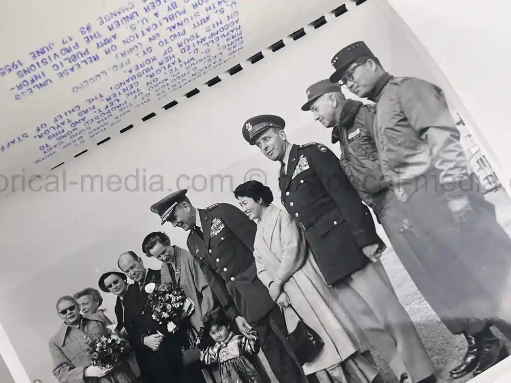 GENERAL MAXWELL TAYLOR PRESENTATION PHOTO ALBUM - JAPAN VISIT 1957