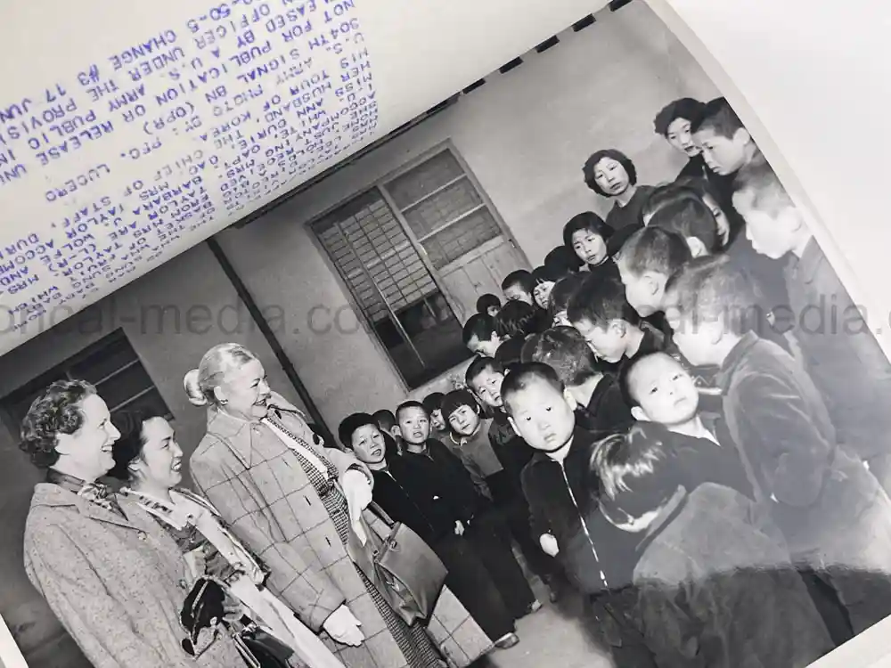 GENERAL MAXWELL TAYLOR PRESENTATION PHOTO ALBUM - JAPAN VISIT 1957