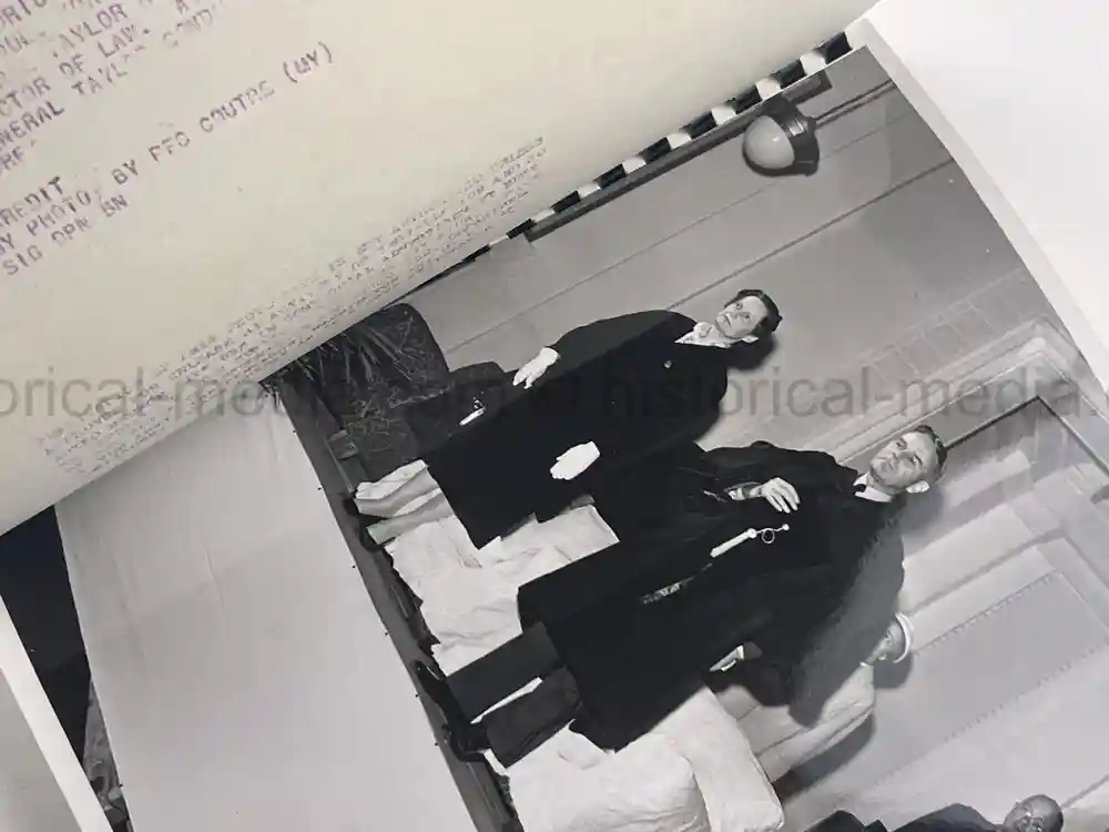 GENERAL MAXWELL TAYLOR PRESENTATION PHOTO ALBUM - JAPAN VISIT 1957