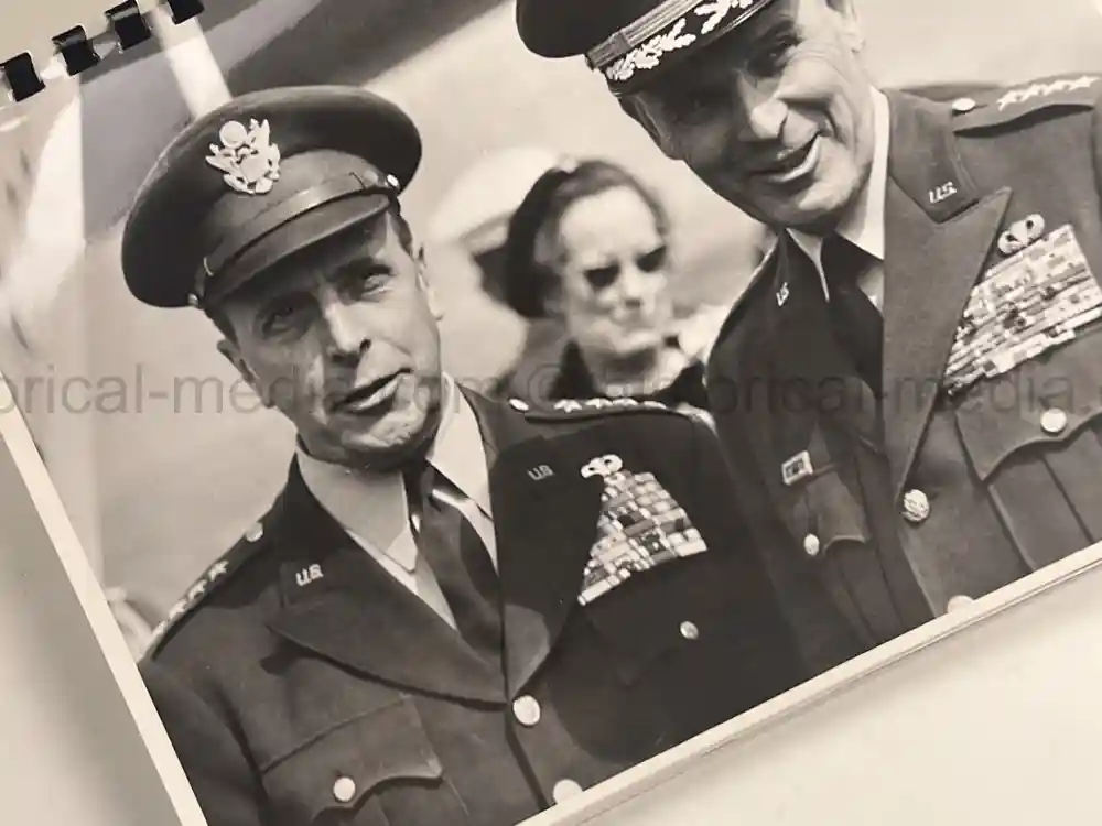 GENERAL MAXWELL TAYLOR PRESENTATION PHOTO ALBUM - JAPAN VISIT 1957