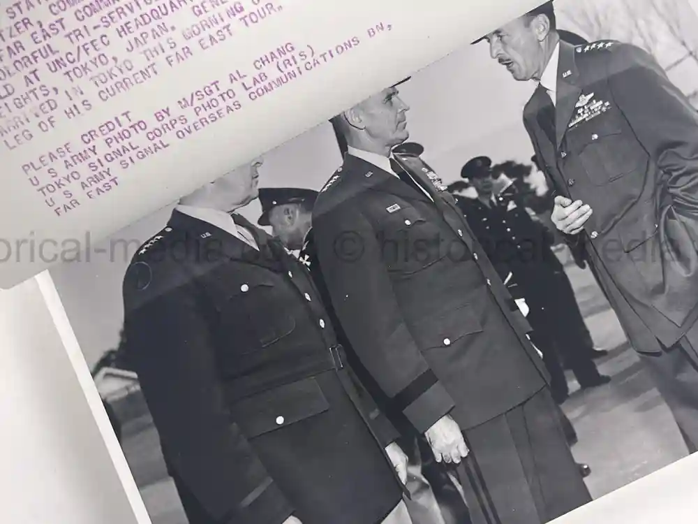 GENERAL MAXWELL TAYLOR PRESENTATION PHOTO ALBUM - JAPAN VISIT 1957