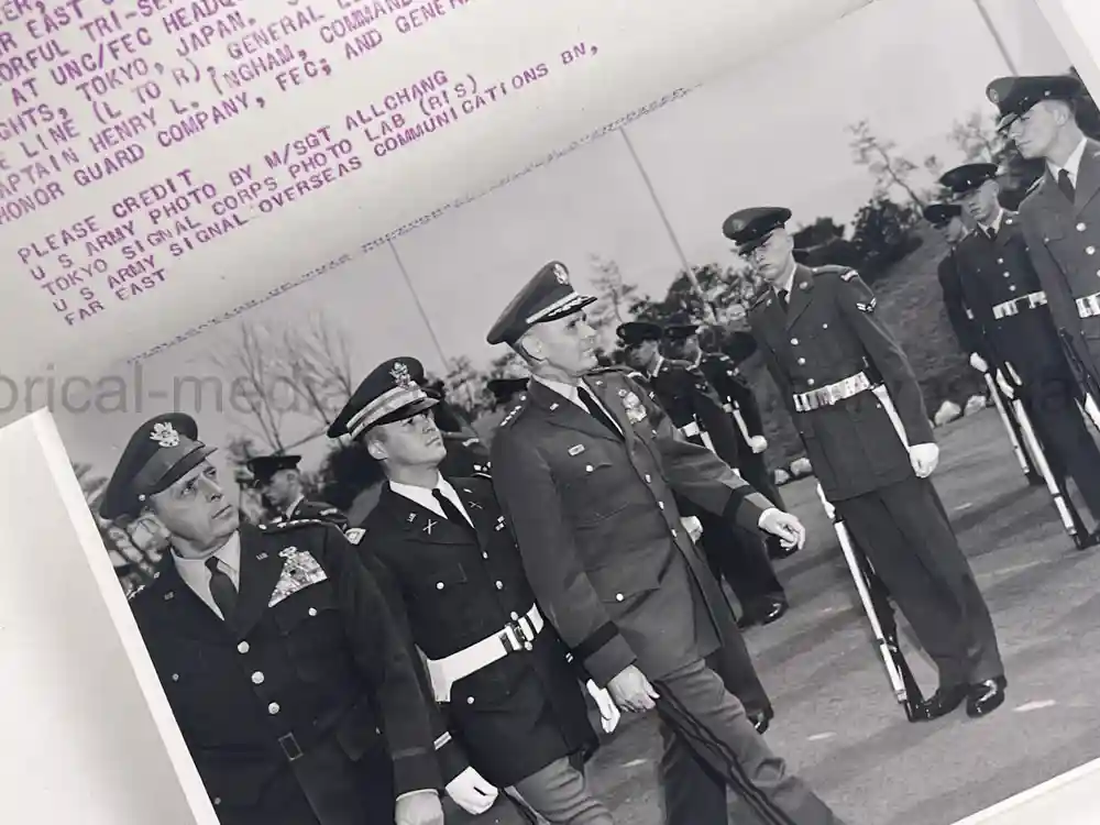 GENERAL MAXWELL TAYLOR PRESENTATION PHOTO ALBUM - JAPAN VISIT 1957