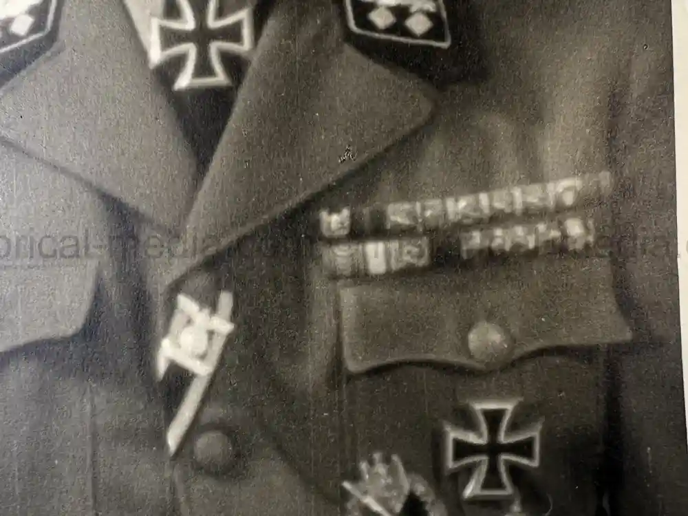 WAFFEN SS GENERAL PHOTO GROUPING - SS-OBERGRUPPENFÜHRER ARTUR PHLEPS WAFFEN SS GENERAL PHOTO GROUPING - SS-OBERGRUPPENFÜHRER ARTUR PHLEPS
