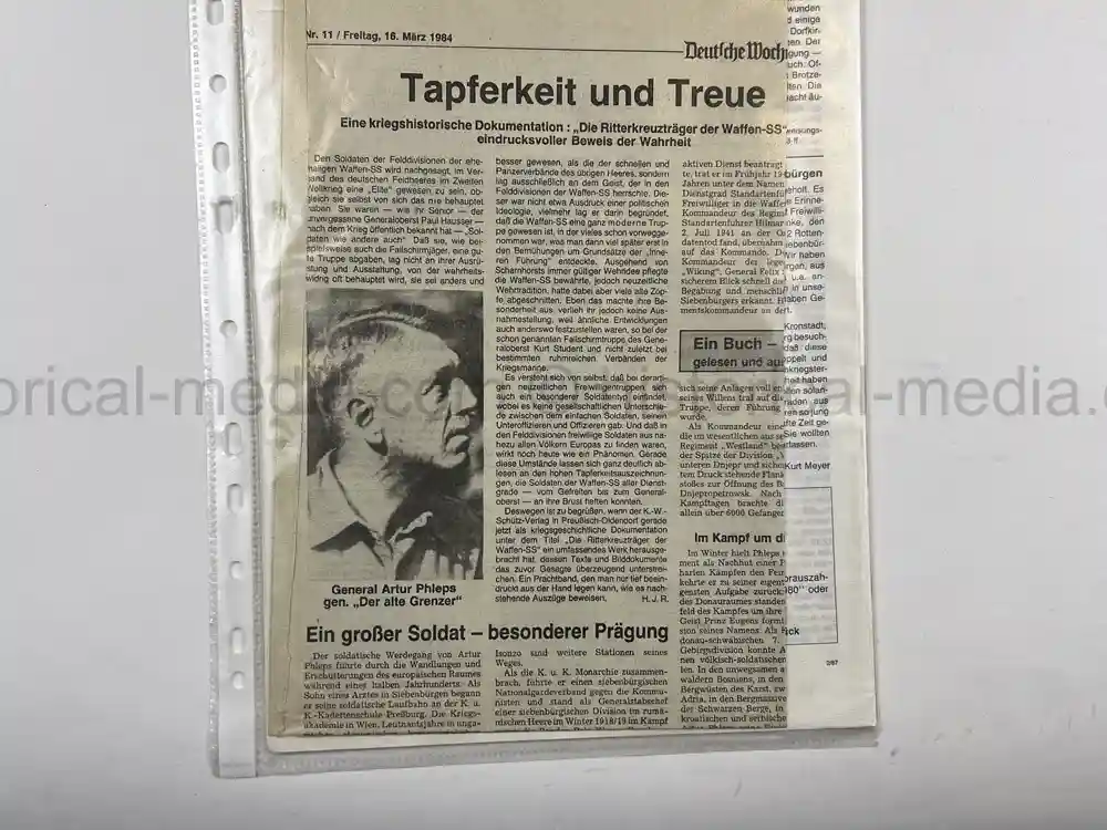 WAFFEN SS GENERAL PHOTO GROUPING - SS-OBERGRUPPENFÜHRER ARTUR PHLEPS WAFFEN SS GENERAL PHOTO GROUPING - SS-OBERGRUPPENFÜHRER ARTUR PHLEPS