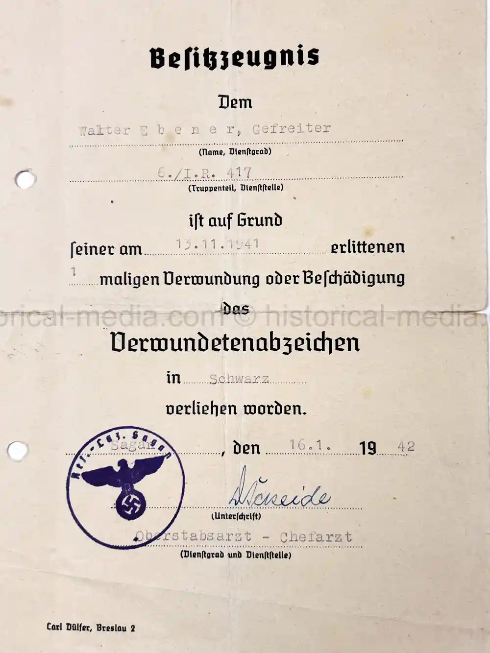 SOLDBUCH & AWARD DOCUMENT GROUPING - PANZER ABTEILUNG 201, PANZER REGIMENT 33 & 39