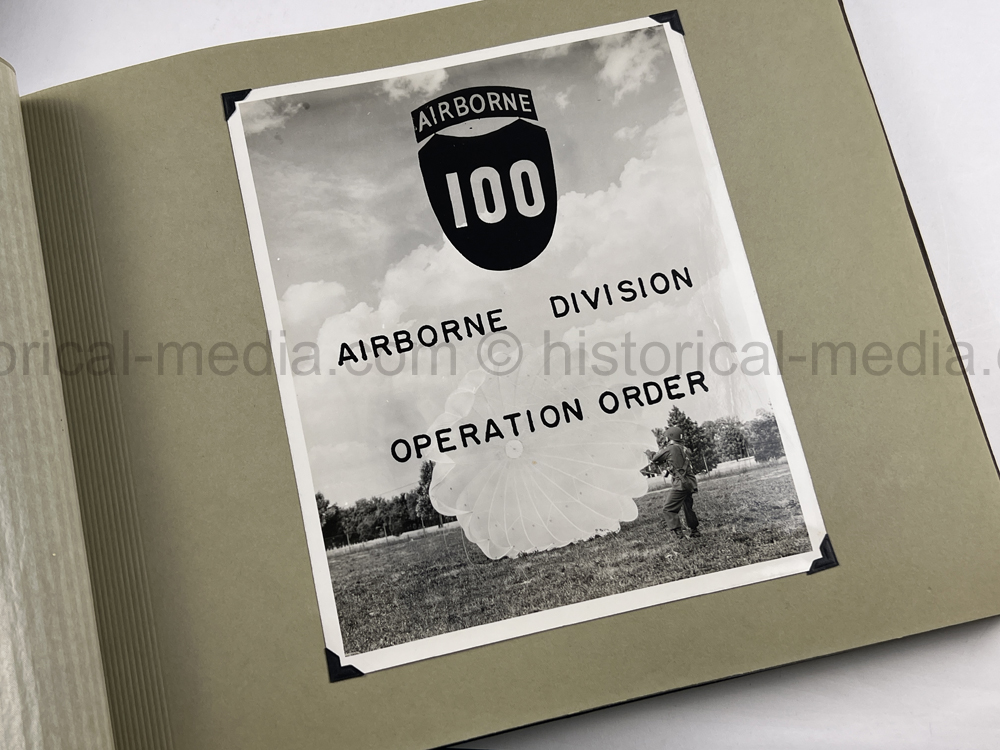 PHOTO ALBUM ESTATE OF LT. COL ADAM KOMOSA - COMMANDER CO. D, 504TH PIR, 82ND AIRBORNE