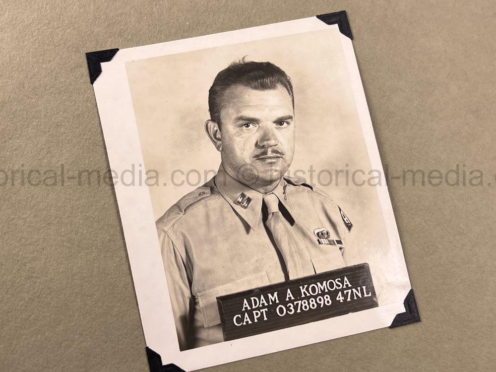 PHOTO ALBUM ESTATE OF LT. COL ADAM KOMOSA - COMMANDER CO. D, 504TH PIR, 82ND AIRBORNE