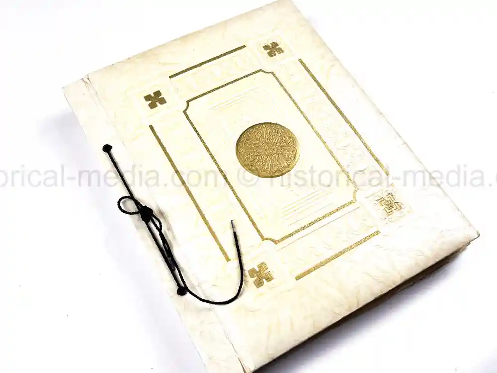 US WWII PHOTO ALBUM & SCRAPBOOK - ORIGINAL EISENHOWER D-DAY LETTER - SNIPER, PANTHER ++