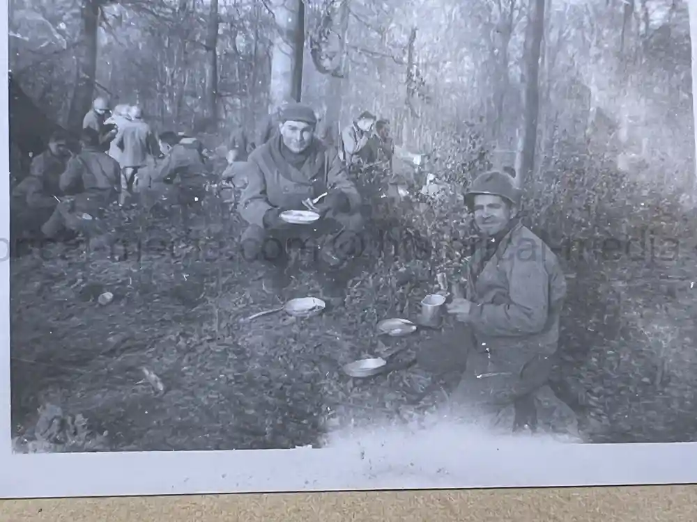 US WWII PHOTO ALBUM & SCRAPBOOK - ORIGINAL EISENHOWER D-DAY LETTER - SNIPER, PANTHER ++