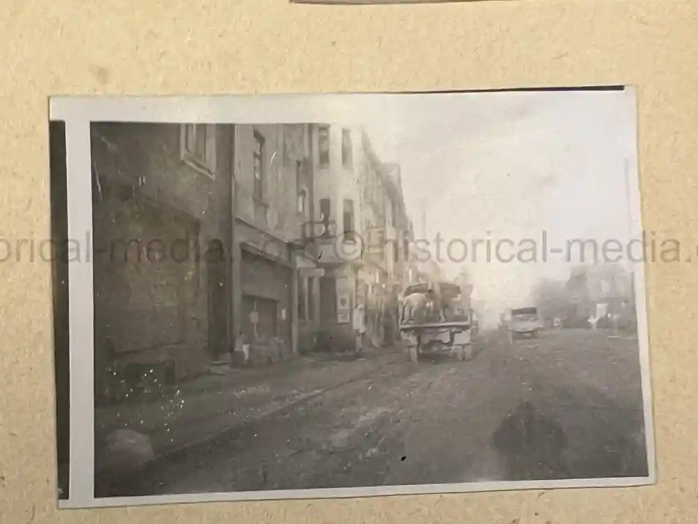 US WWII PHOTO ALBUM & SCRAPBOOK - ORIGINAL EISENHOWER D-DAY LETTER - SNIPER, PANTHER ++