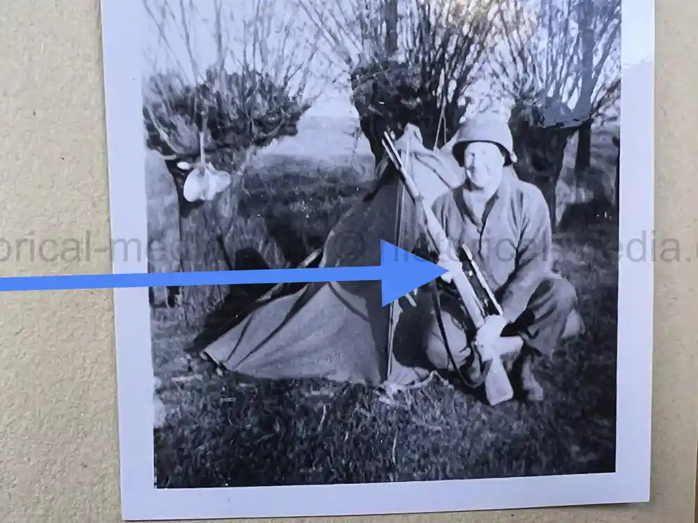 US WWII PHOTO ALBUM & SCRAPBOOK - ORIGINAL EISENHOWER D-DAY LETTER - SNIPER, PANTHER ++